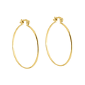 Brinco Dourado de Argola Médio